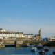 Porthleven Food Festival 2025, view across the harbour